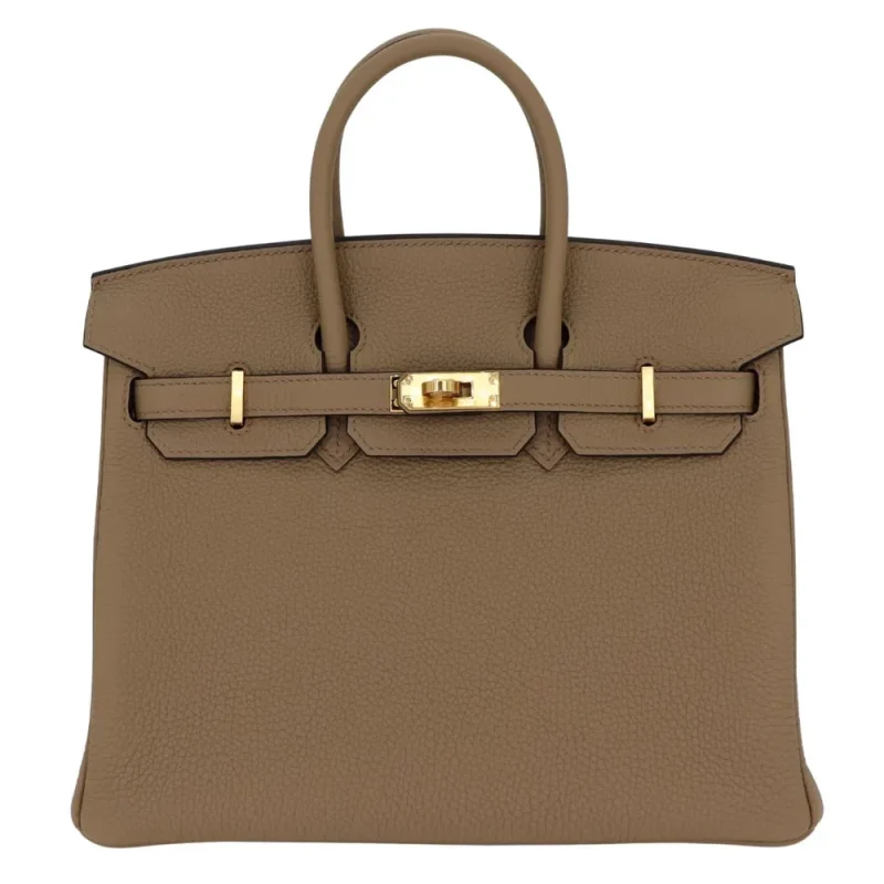 1:1 Hermès Replica - Birkin 25 Beige Marfa Togo Gold HW