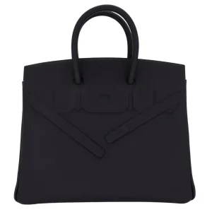 1:1 Hermès Replica - Birkin 25 Shadow Caban Swift