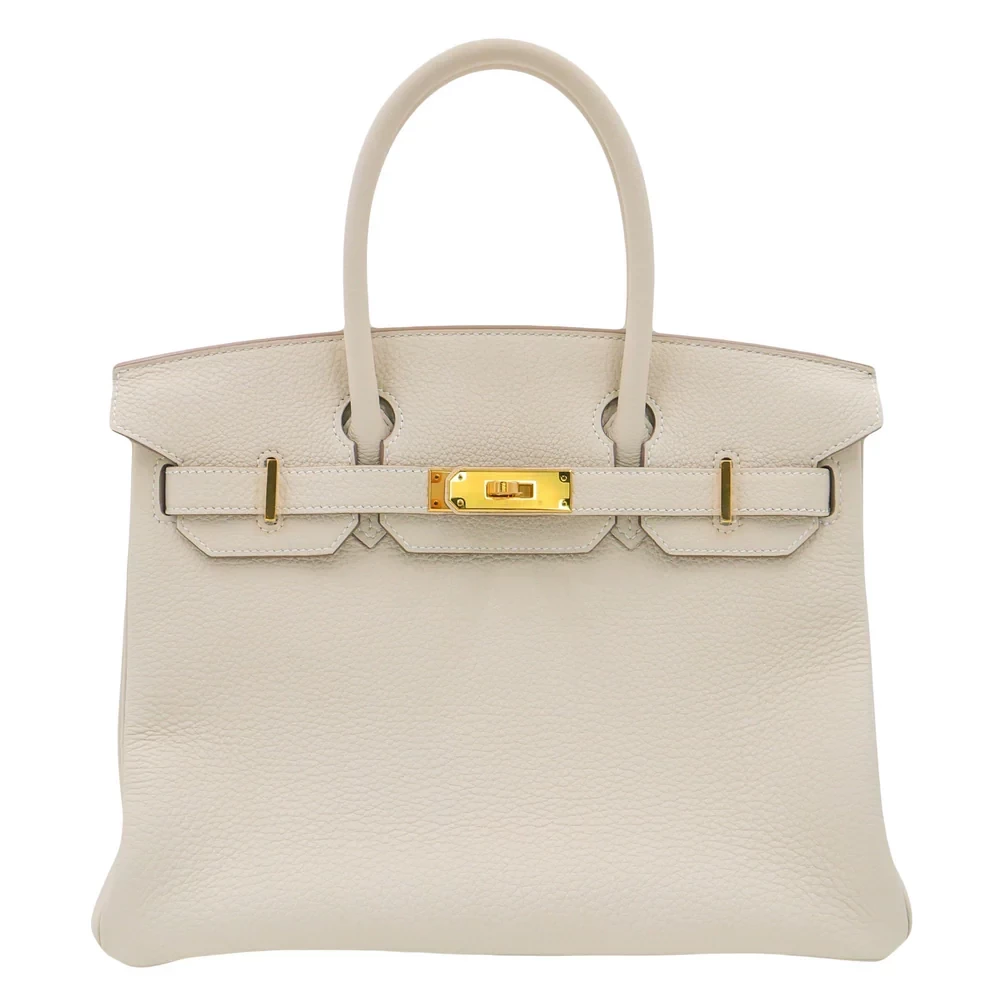 1:1 Hermès Replica - Birkin 30 Craie Togo Gold HW