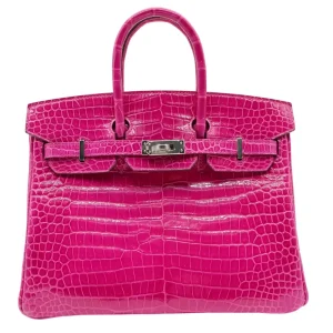 Artisan-Grade Hermès Dupes - Birkin 25 Rose Scheherazade