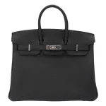Best Replica Hermes - Birkin 25 Black Togo Palladium HW