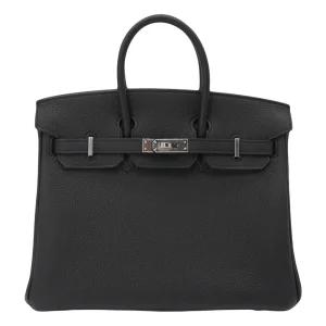 Best Replica Hermes - Birkin 25 Black Togo Palladium HW