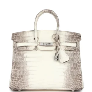 Best Replica Hermes - Birkin 25 Blanc Himalayan Palladium HW