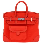 Best Replica Hermes - Birkin 25 Cargo Orange Toile/Swift