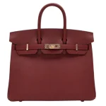 Best Replica Hermes | Birkin 25 HSS Rouge H/Rose Chèvre Rose Gold