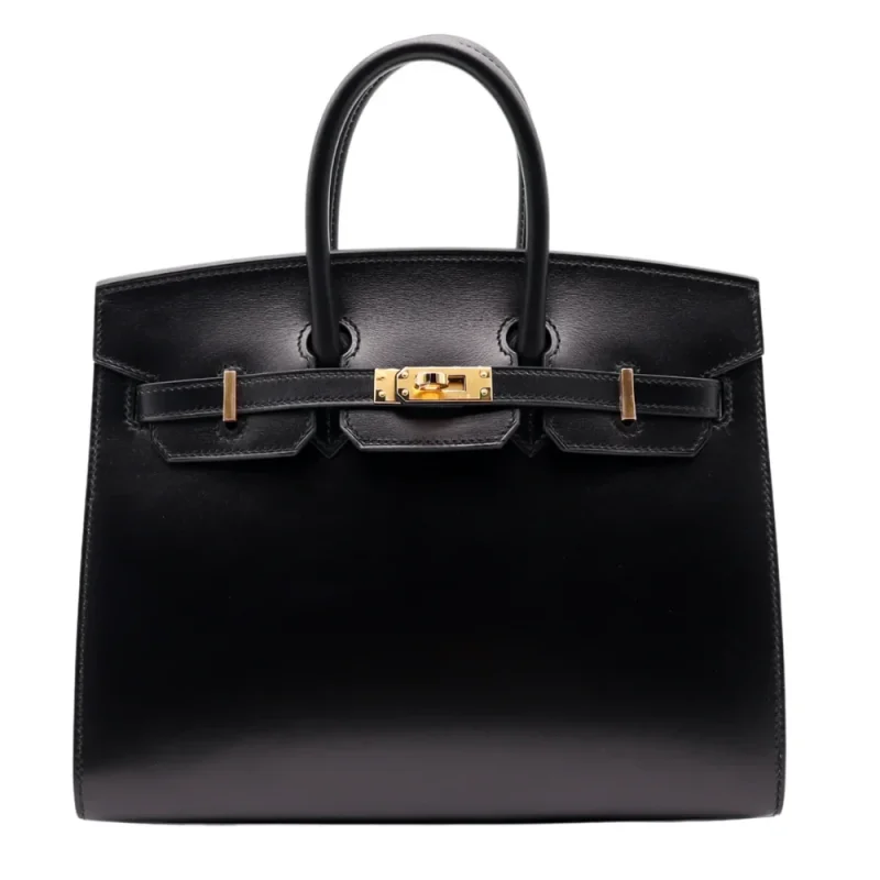 Best Replica Hermes - Birkin 25 Sellier Black Box Calf