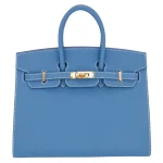 Best Replica Hermes - Birkin 25 Sellier Bleu Jean Epsom Gold HW