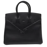Best Replica Hermes - Birkin 25 Shadow Black Swift