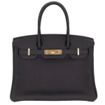 Best Replica Hermes - Birkin 30 3-in-1 Black Togo Gold HW