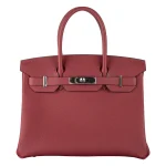Best Replica Hermes - Birkin 30 Rouge Grenat Togo Palladium HW