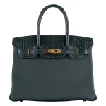Best Replica Hermes - Birkin 30 Touch Vert Cypress Togo