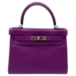 Best Replica Hermes - Kelly 28 Retourne Anemone Togo Palladium HW