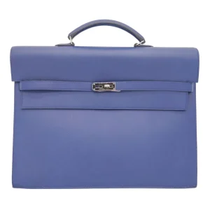 Best Replica Hermes - Kelly 38 Depeche Bleu Saphir Epsom Bag