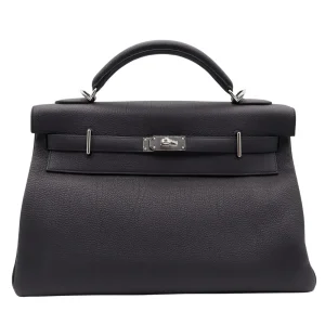Best Replica Hermes Kelly 42 Maxi Black Togo | Shop Now