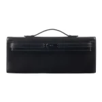 Best Replica Hermes – Kelly Cut Black Box Calf So Black HW