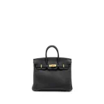 Hermès Birkin 25 Black Togo Gold HW - Best Replica |