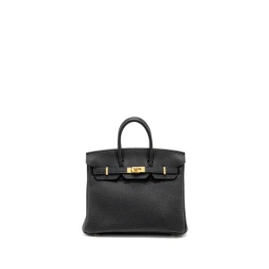 Hermès Birkin 25 Black Togo Gold HW - Best Replica |