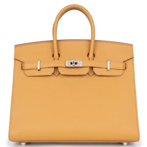 Hermès Birkin 25 Epsom Sesame Palladium HW - High-End Inspired