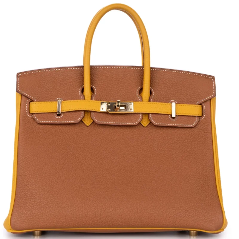 Hermès Birkin 25 HSS Togo Gold Jaune Gold HW - High-End Inspired