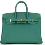 Hermès Birkin 25 Retourne Togo Vert Verone Gold HW - 1:1 Replica