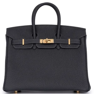 Hermès Birkin 25 Togo Caban Gold HW - Best Replica