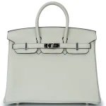 Hermès Birkin 25 Togo Gris Neve Palladium HW - Artisan-Grade Dupes