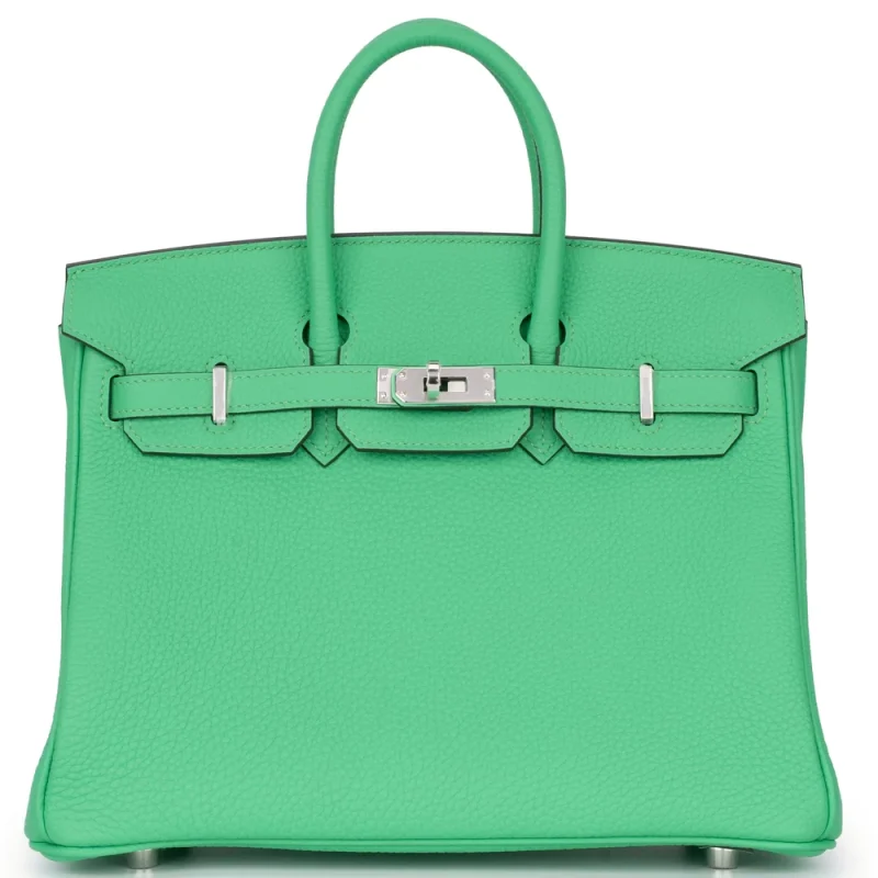 Hermès Birkin 25 Togo Vert Comics Palladium HW - Best Replica