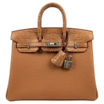 Hermès Birkin 25 Touch Gold Replica | ReplicaHermesBags.co