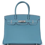 Hermès Birkin 30 Togo Bleu Jean Palladium HW Dupes
