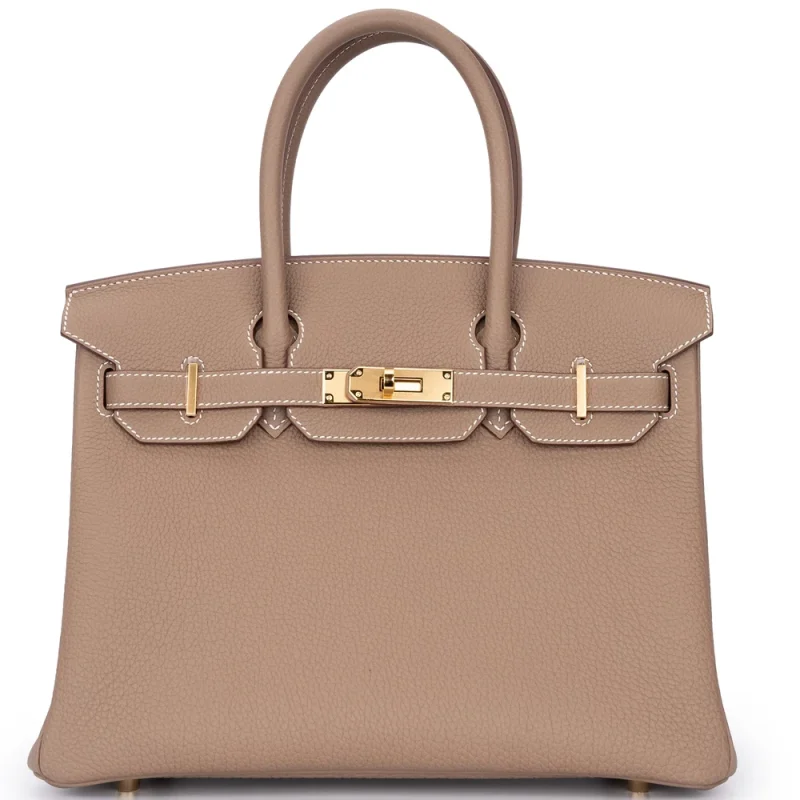 Hermès Birkin 30 Togo Classic Etoupe Gold HW - 1:1 Replica