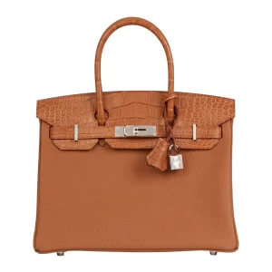 Hermès Birkin 30 Touch Gold Replica | Premium Quality Bags