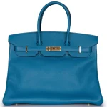 Hermès Birkin 35 Blue Izmir | Artisan-Grade Replica Bags