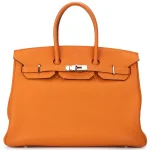 Hermès Birkin 35 Orange Togo Replica | Premium Quality
