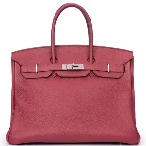 Hermès Birkin 35 Togo Rubis Palladium HW - 1:1 Replica