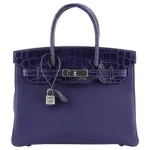 Hermès Birkin Touch Bleu Encre Togo Replica | High-Quality Bags