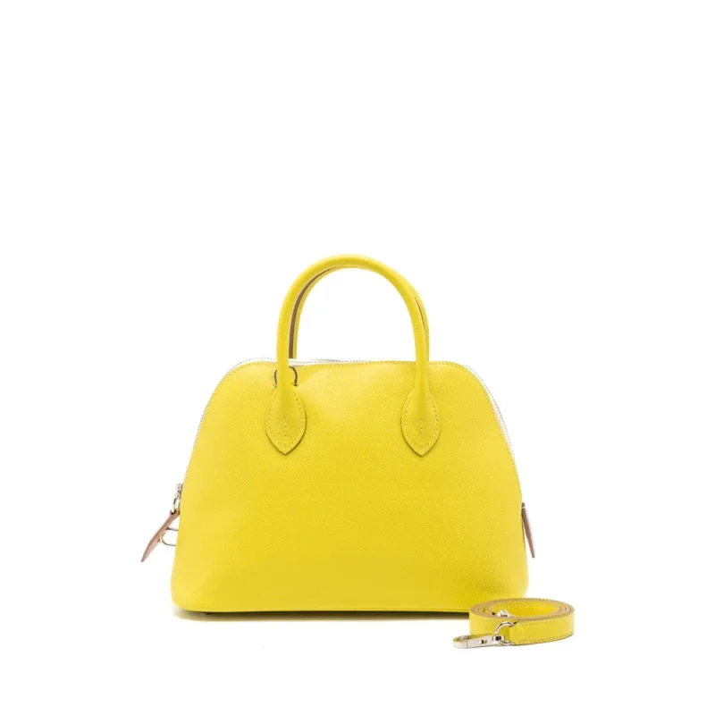 Hermès Bolide 1923 25 Lime/Mauve Sylvestre Dupes | Replica