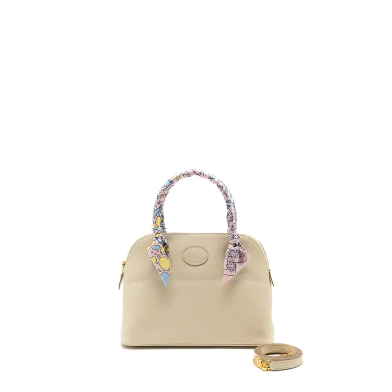 Hermès Bolide 27 Craie Epsom Gold HW | Replica Hermes Bags