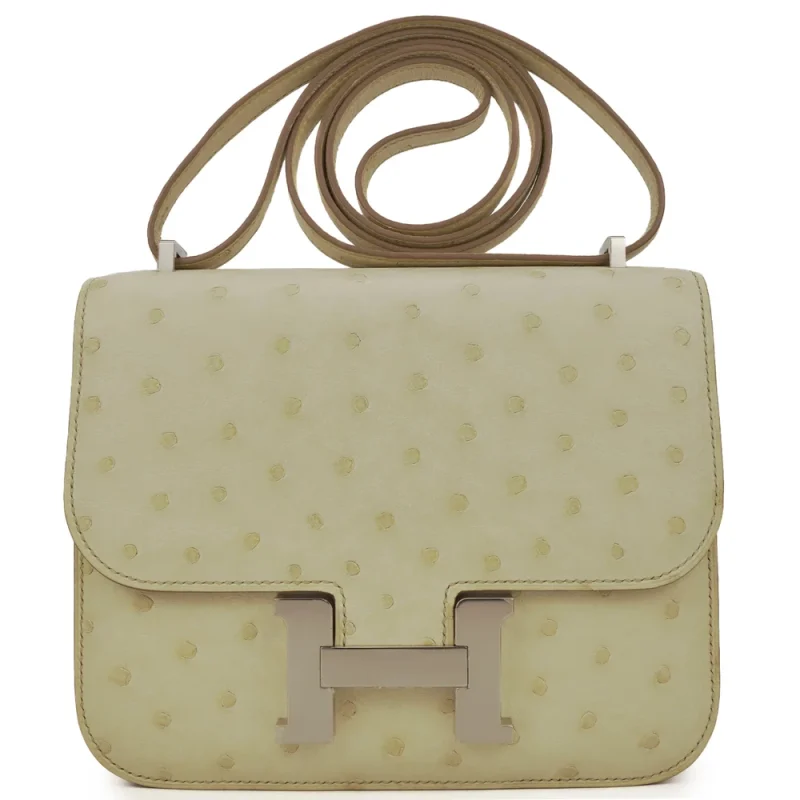 Hermès Constance 18 Ostrich Beton Dupes | Artisan-Grade Quality