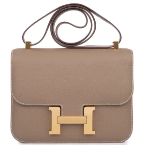 Hermès Constance 24 Epsom Etoupe Gold HW – Best Replica