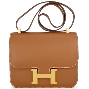 Hermès Constance 24 in Epsom Gold Gold HW – Perfect Replicas