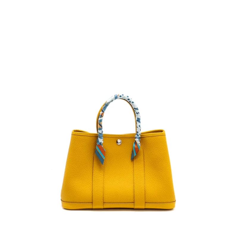 Hermès Country Garden Party 30 Jaune Ambre Replica Bag