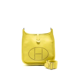 Hermès Evelyne 29 Lime Epsom Silver HW - Artisan Dupes