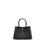 Hermès Garden Party 23 Black Negonda Silver HW Dupes