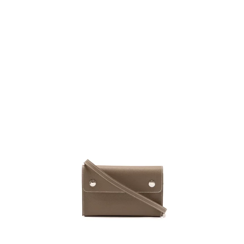 Hermès Hermesnap Etoupe Epsom HW Replica |