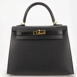 Hermès Kelly 25 Touch Niloticos Gold HW - Best Replica