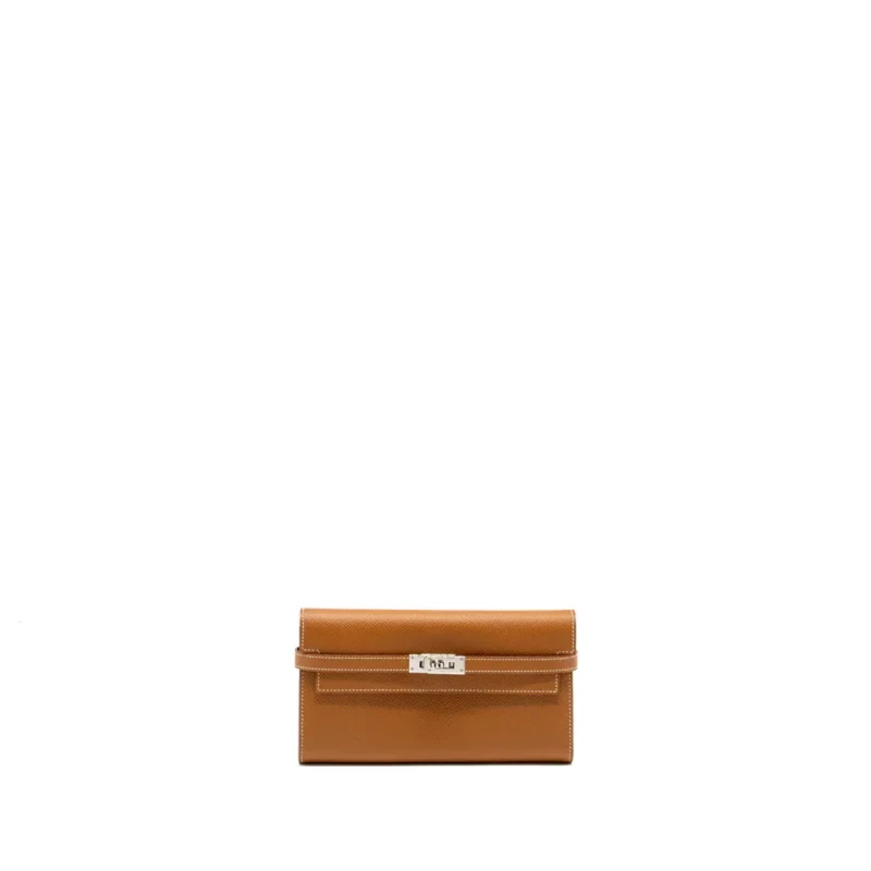 Hermès Kelly Long Wallet Gold Epsom Replica | Best Quality