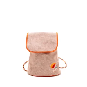 Hermès Les Cabanes Backpack Pink/Orange Canvas - 1:1 Replica