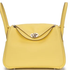Hermès Lindy 26 Clemence Limoncello HW | ReplicaHermesBags