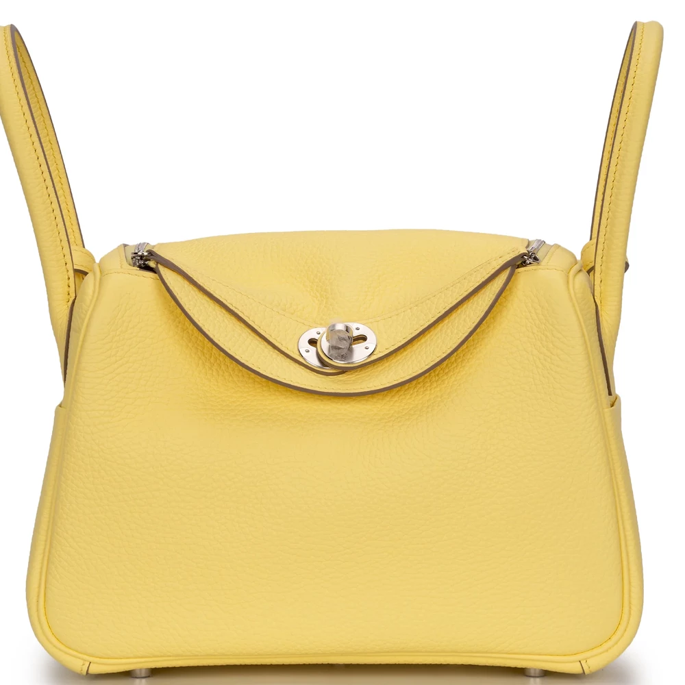 Hermès Lindy 26 Clemence Limoncello HW | ReplicaHermesBags