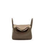 Hermès Lindy 30 Etoupe Clemence Gold HW – Best Replica